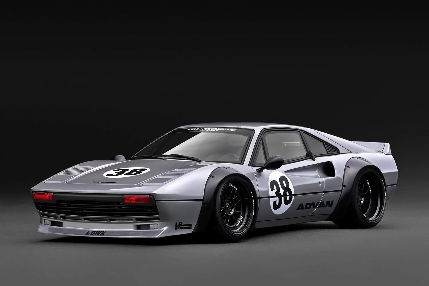 Ignition-Model Ferrari 308 LBWK LB-Works #38 Silver 1:18