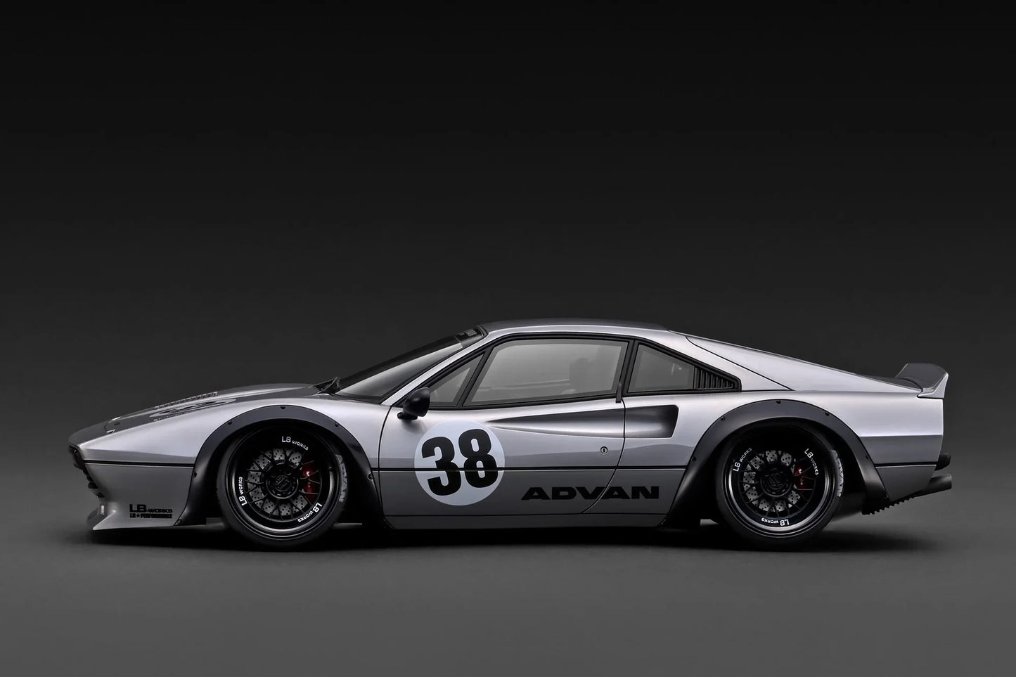 Ignition-Model Ferrari 308 LBWK LB-Works #38 Silver 1:18