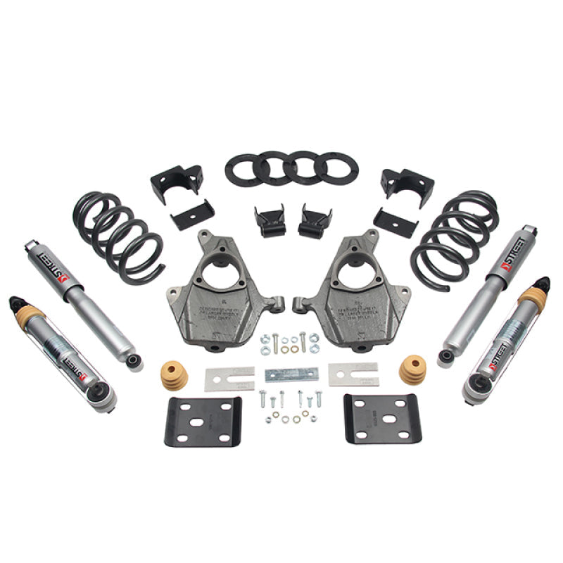 Belltech Lowering Kits 16.5-17 Chevy Silverado Crew Cab 2WD 3-4F / 7R