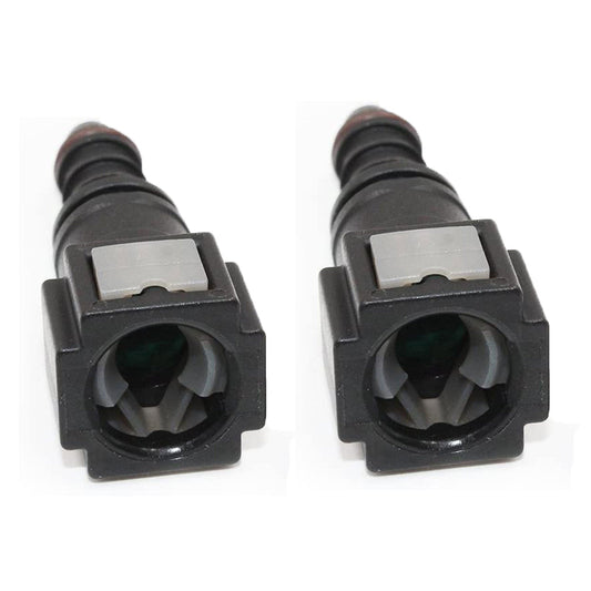 Bull Boost Performance Fuel Line Quick Connector For GM Ford 5-16” Barb to 5-16” Bundy Femal -...