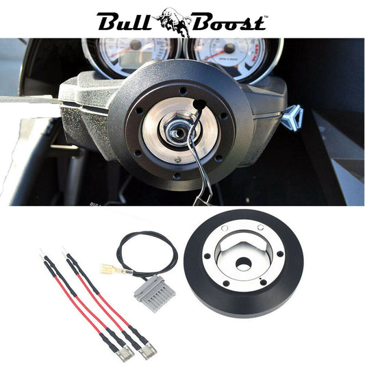 Bull Boost Performance Infiniti G35-G37 Steering Wheel Quick Release Short HUB Ada