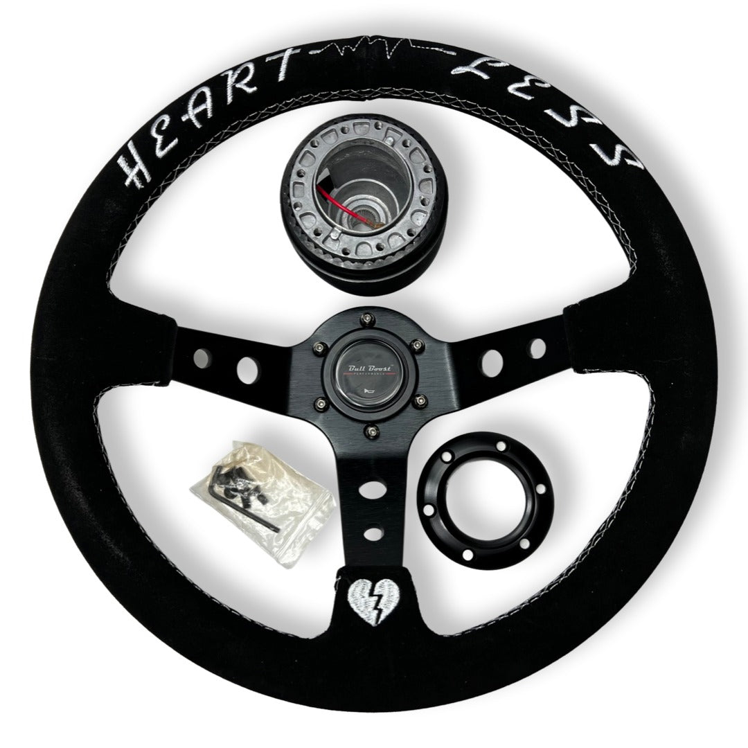 Steering Wheel + Hub Adapter Kit For Mitsubishi Eclipse Lancer Galant Mirage