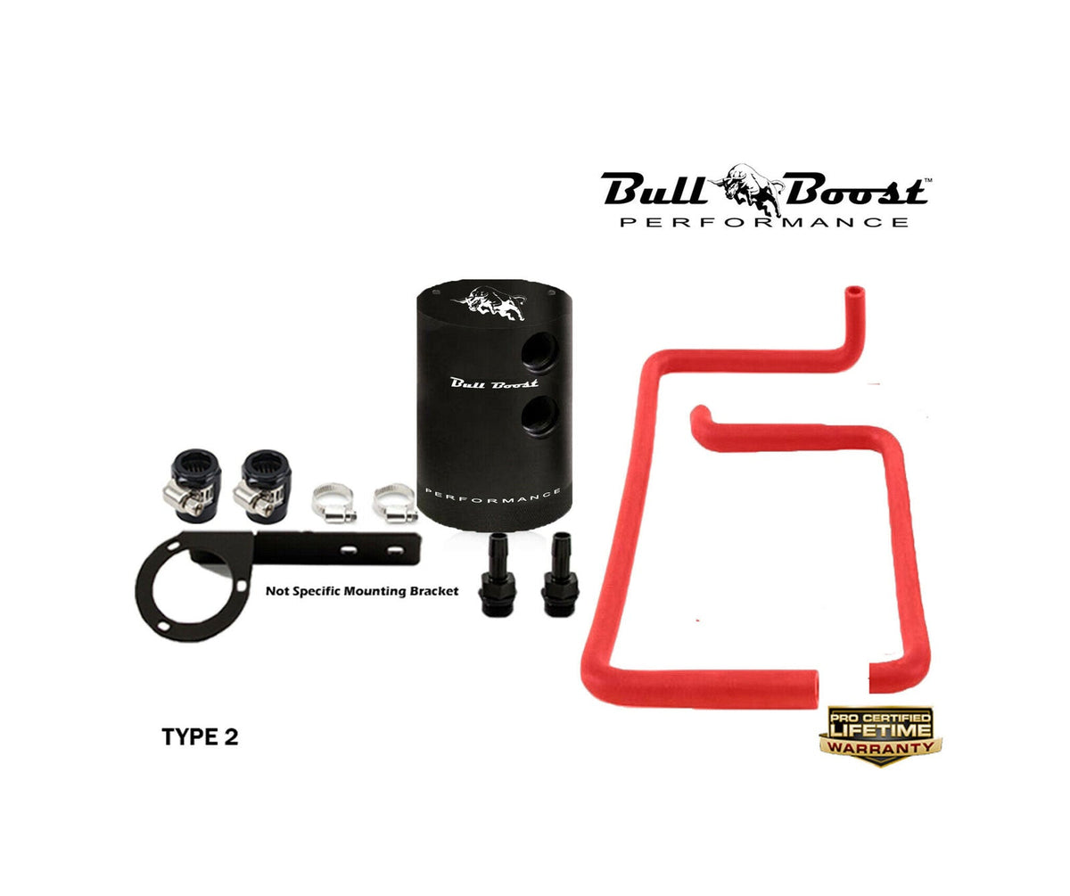 STRATEC SYSTEMS 2016-2020 Infiniti Q50-Q60 3.0 Turbo PCV Side Oil Catch Can Kit | 3.0T - View 3