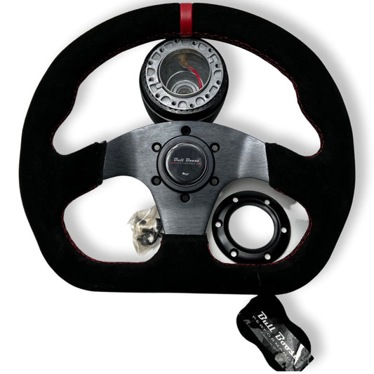 Bull Boost Performance Adapter Steering Wheel + Hub Kit For Nissan Datsun 280Z 260Z 240Z 620 510 C10