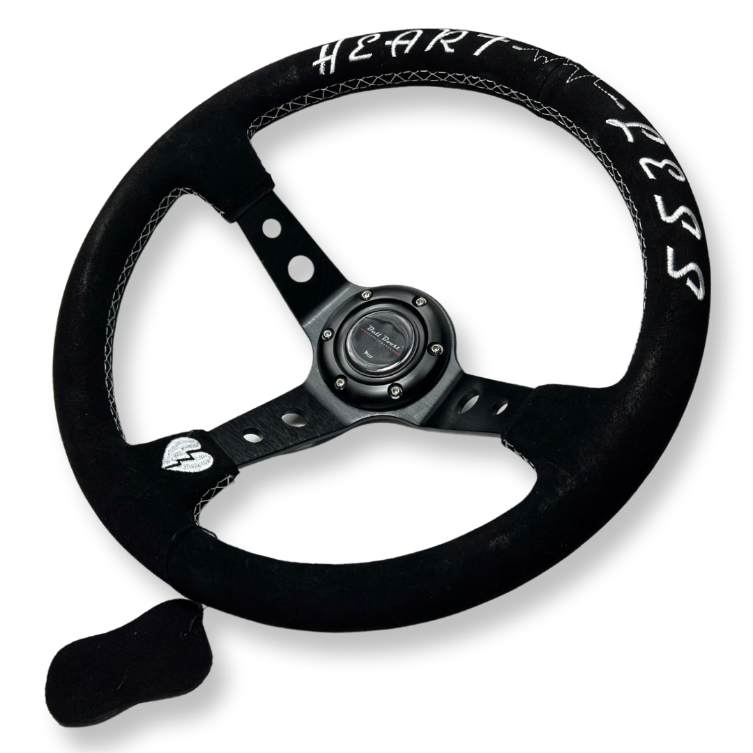 Universal Heartless Deep Dish 6-Bolt Steering Wheel | AFFILIATE