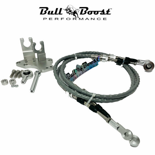 Bull Boost Performance Shifter Cable Trans Transmission Bracket for F Series Swap Honda CRX...