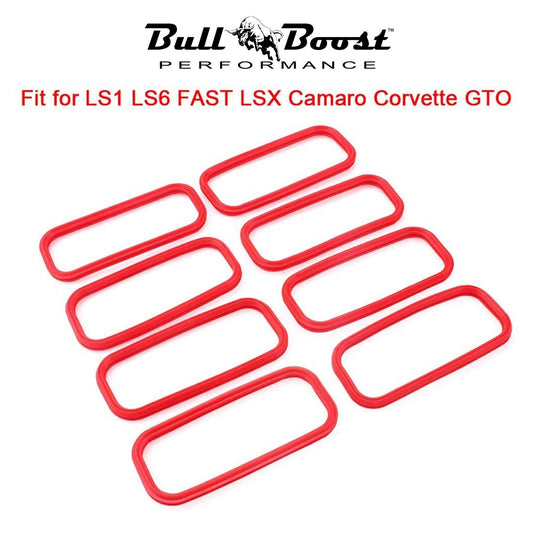 Bull Boost Performance LS Intake Manifold Lower Seal O-ring Gasket Set Fit for LS1 LS6 FAST LSX...