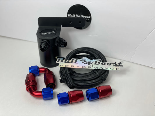 Bull Boost Performance AN10 Motor Oil Catch Can 5ft Hose Kit Universal -AN10 - View 2