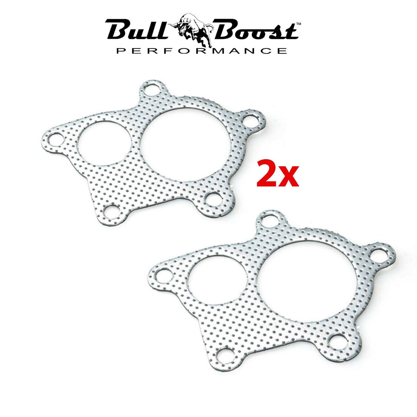 2 x T3 T4 5 Bolt Graphite Downpipe Gasket Turbo Manifold For Garrett Universal