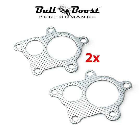 Bull Boost Performance 2 x T3 T4 5 Bolt Graphite Downpipe Gasket Turbo Manifold For Garrett...
