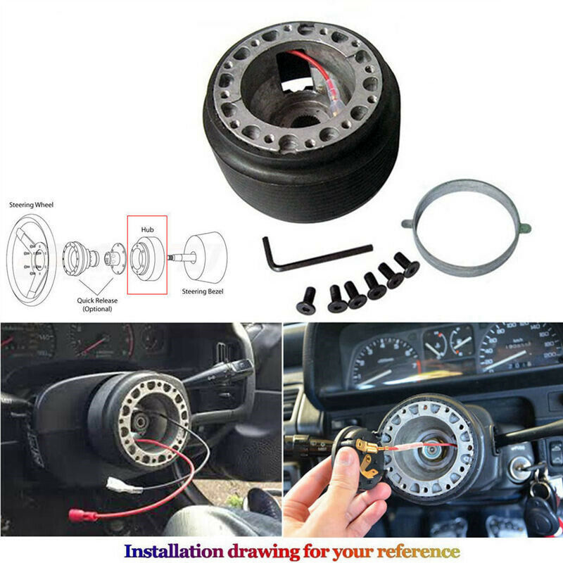 Mitsubishi Lancer Galant Steering Wheel Hub Adapter Kit