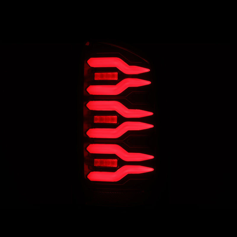 AlphaRex 02-06 Dodge Ram1500 + 03-06 Dodge Ram2500/3500 Luxx-Series LED Tail Lights (Pair) Black/Red 641030 *Discontinued