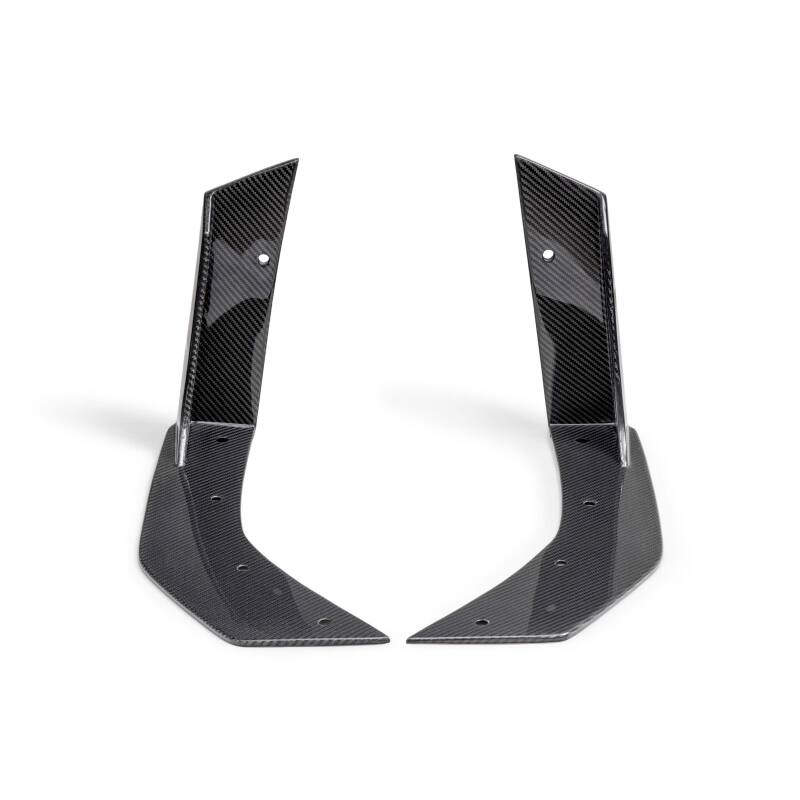 Anderson Composites 2024 Ford Mustang Type-GT5 Carbon Fiber Front Splitter Wickers AC-FBC24FDMU-GT5