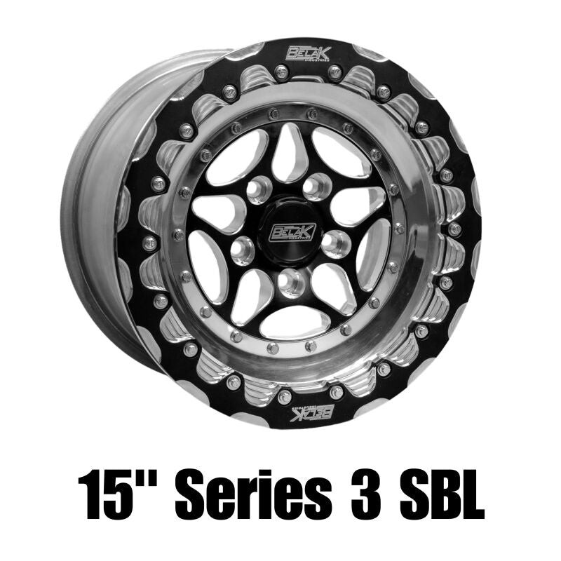 Belak Wheels Belak 15x8 / 5in BS / 5x112 BP / High Pad / Series 3 Wheel - Non-Beadlock 15085112S35BS-NBL