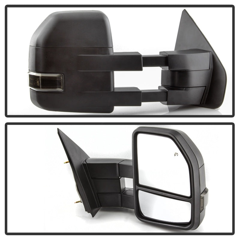 FR SPORT SPYDER xTune 04-14 Ford F-150 Heated LED Telescoping Mirrors - Smoke (Pair)...