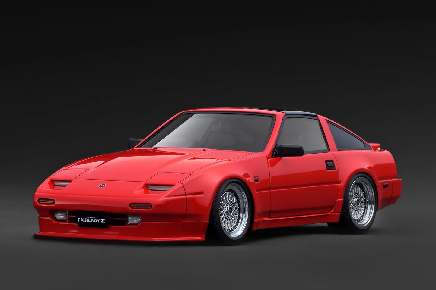 Ignition-Model Nissan Fairlady Z 300 ZR Z31 2-Seater RHD Red 1:18