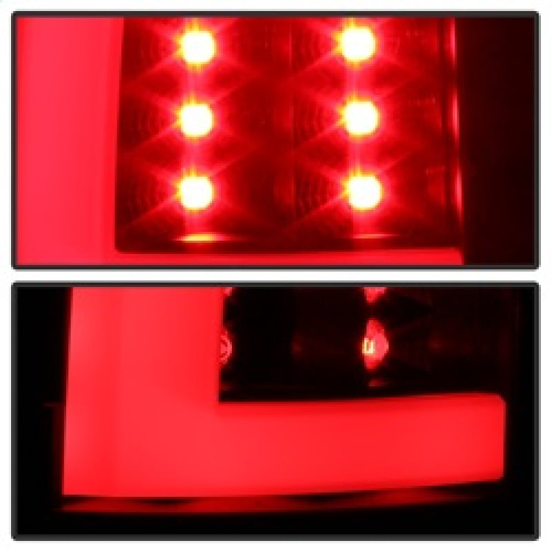 Spyder 00-06 GMC Yukon/Yukon XL V2 Light Bar LED Tail Lights - Black (ALT-YD-CD00V2-LBLED-BK) 5084149