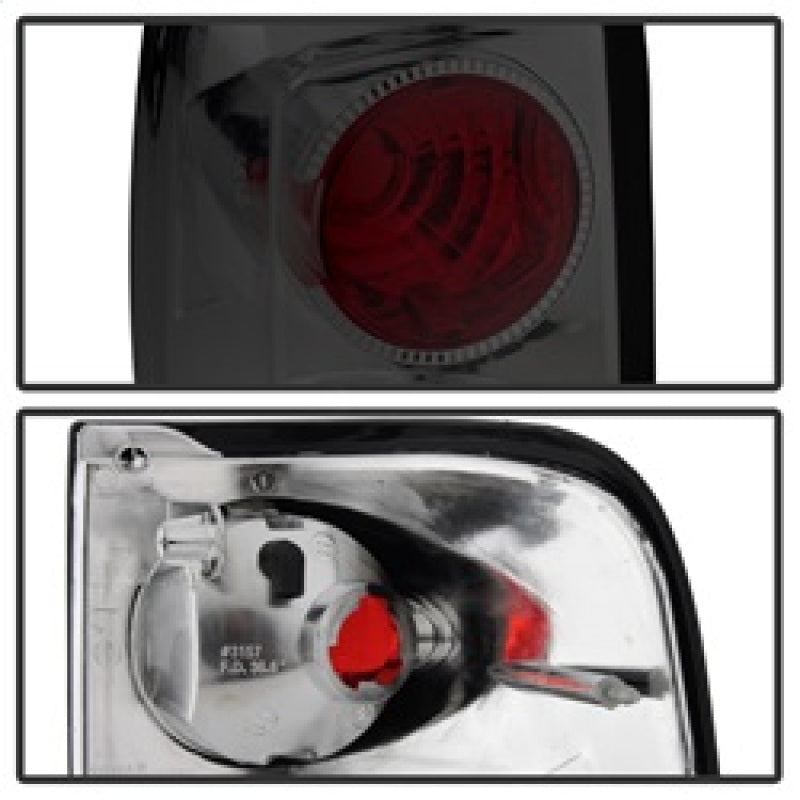 FR SPORT Spyder Ford F150 side 04-08 (Not Fit Heritage & SVT)Euro Tail Lights Smke...