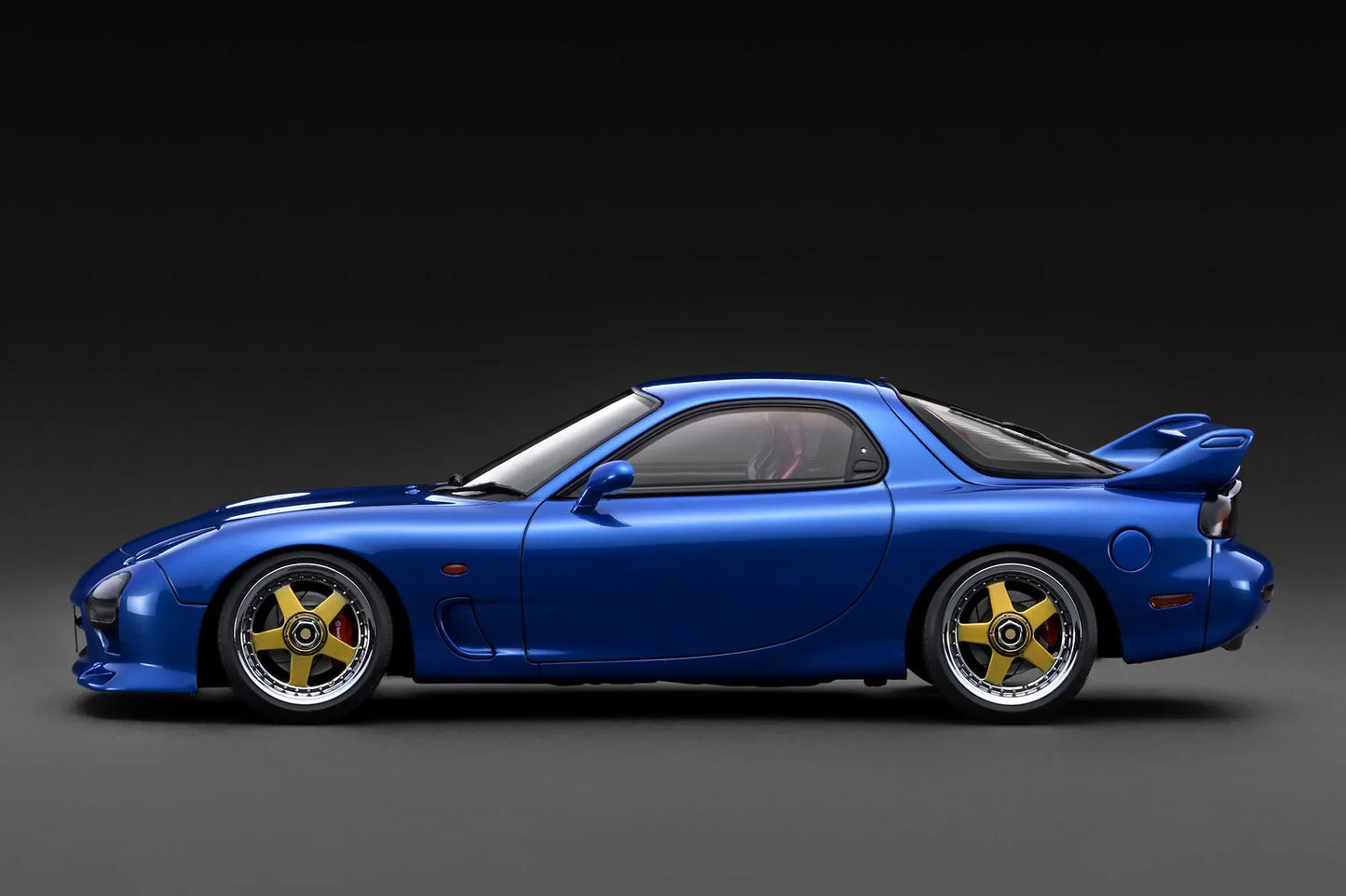 Ignition-Model Mazda RX-7 (FD3S) MazdaSpeed A-Spec Blue Metallic 1:18