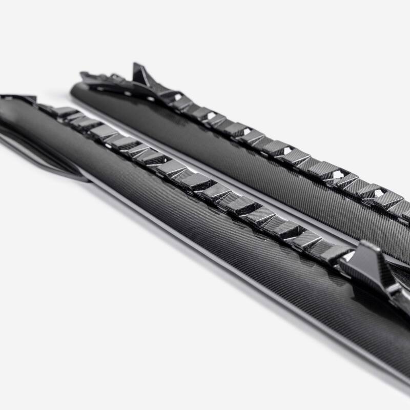 Anderson Composites 2024 Ford Mustang Type-GT5 Carbon Fiber Side Rocker Panel Splitter AC-SS24FDMU-GT5