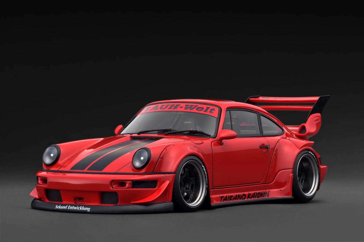 Ignition-Model Porsche 911 964 RWB "Taikano Kaishin" Red 1:18