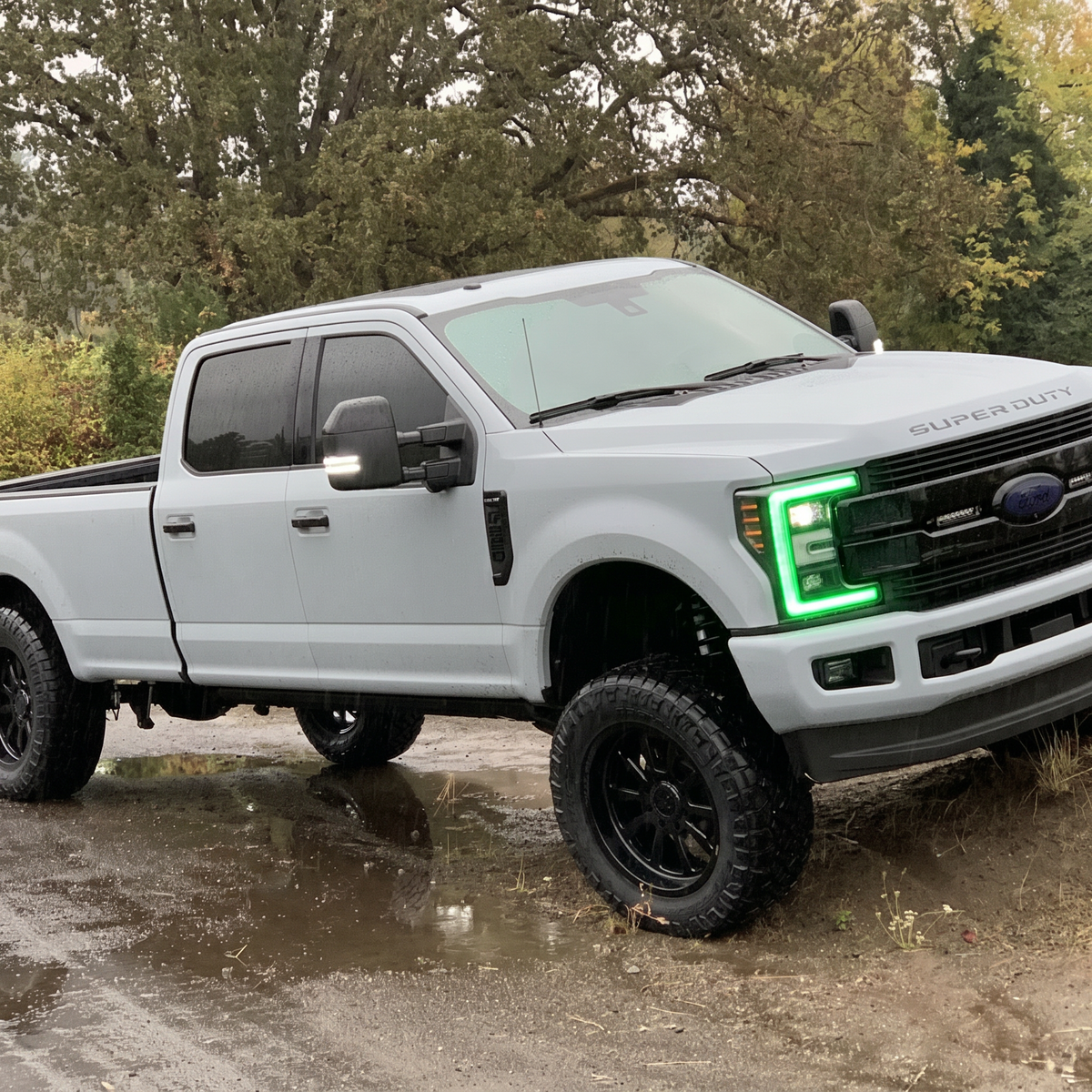 RGB Halo Kits Ford Super Duty Flow Series DRL Boards (2017-2019) - View 4