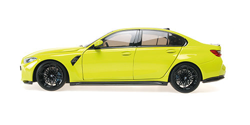 Minichamps 2024 BMW M3 (G80) Sao Paulo Yellow 1:18