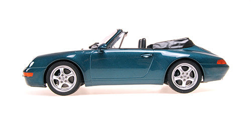 Minichamps 1994 Porsche 911 (993) Carrera Cabriolet Green Metallic 1:18