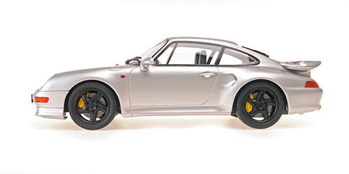 Minichamps 1997 Porsche 911 (993) Turbo S Silver 1:18