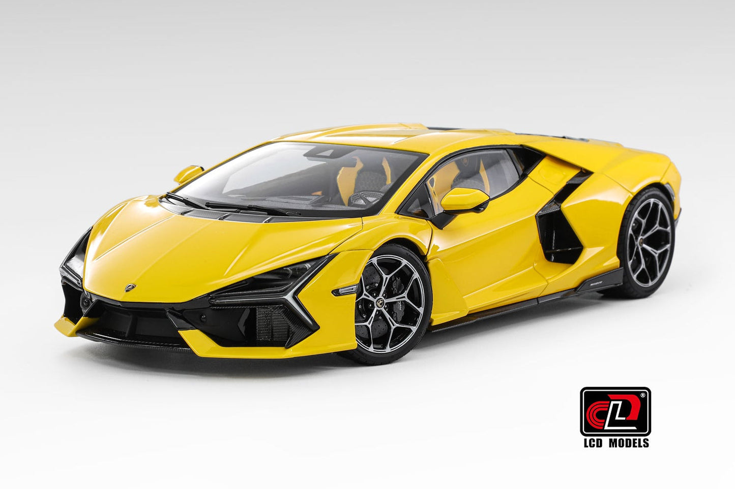 LCD 2024 Lamborghini Revuelto Yellow 1:18
