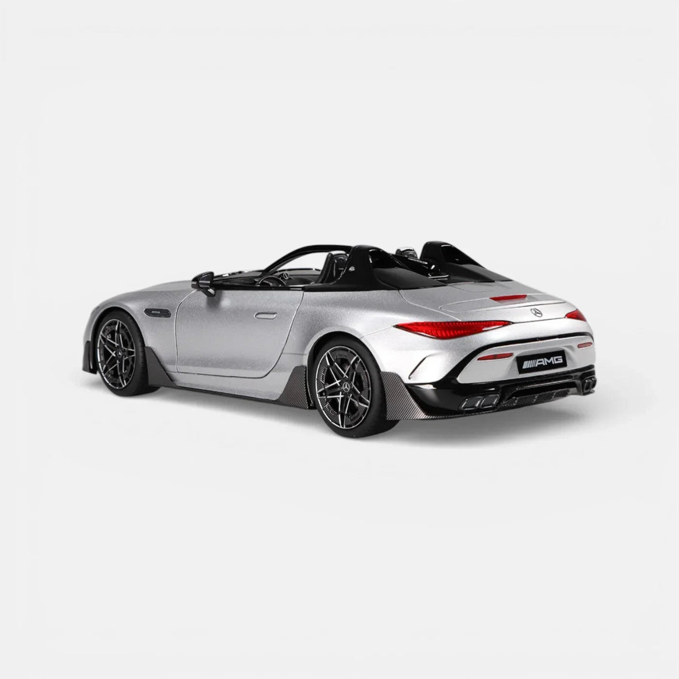 NZG 2025 Mercedes Benz AMG Purespeed SL63 Hightech Silver 1:18