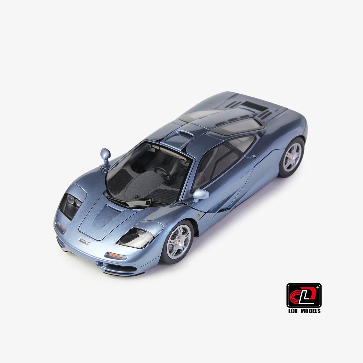 LCD 1993 Mclaren F1 XP5 Frozen Blue Metallic 1:18