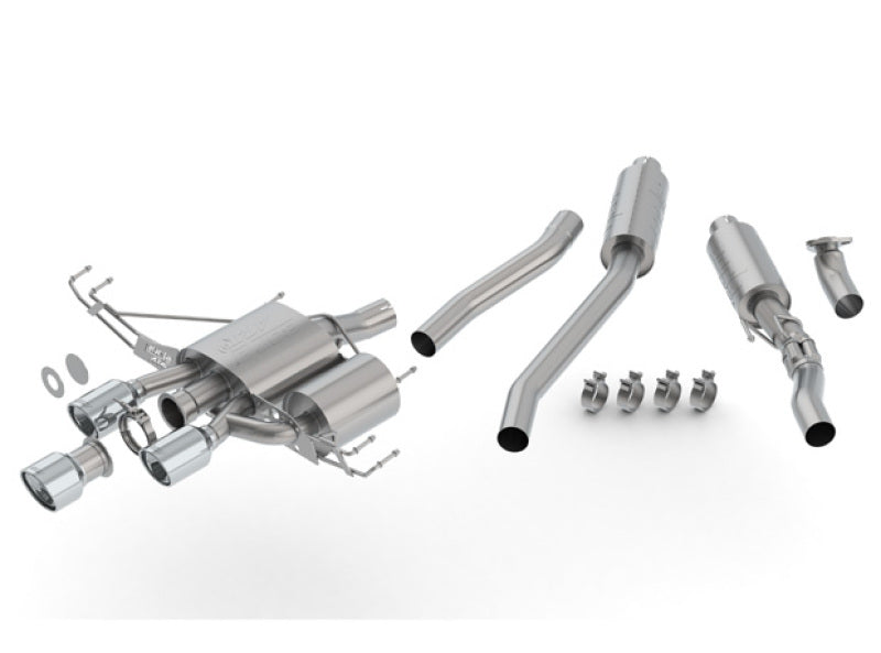 FR SPORT Borla 2017-2018 Honda Civic Type-R Cat-Back Exhaust 140738
