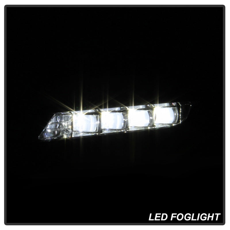 FR SPORT Spyder 18-19 Honda Accord Sedan OEM LED Fog Lights w/OEM Fit Switch - Clear...