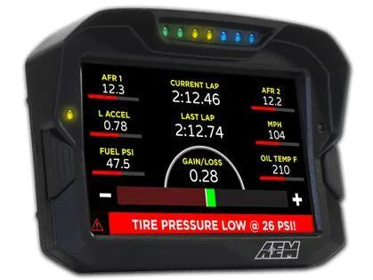 797 Performance, LLC AEM CD-5 Carbon Digital Dash Display