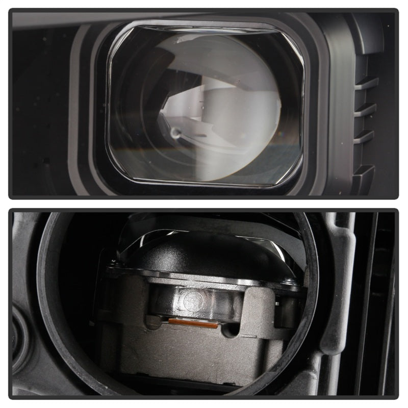 FR SPORT Spyder Chevy Camaro 16-18 Halogen Model Full LED Headlights Black...