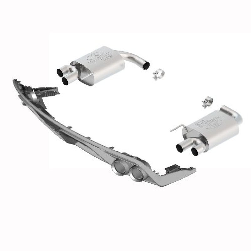 FR SPORT Ford Racing 2015 Ford Mustang 5.0L Sport Muffler Kit w/ GT350 Exhaust Tips M-5230-M8SBV