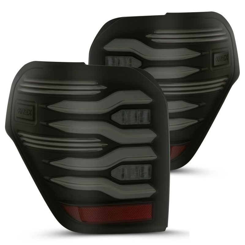 FR SPORT AlphaRex 10-21 Toyota 4Runner LUXX LED Taillights Blk w/Activ Light/Seq Signal 690040...