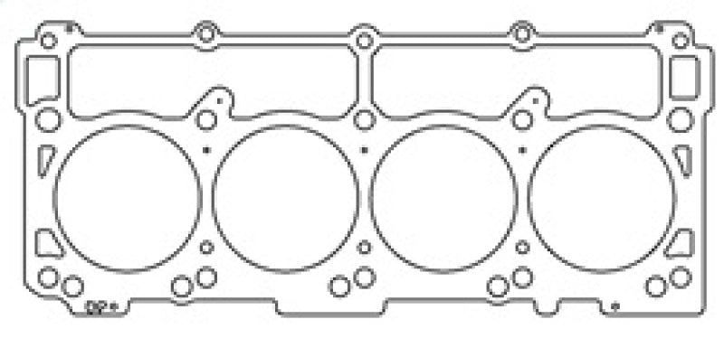 Cometic Gasket Cometic Chrysler 6.1L Alum Hemi 4.055in .027 thick MLS Head Gasket C5525-027