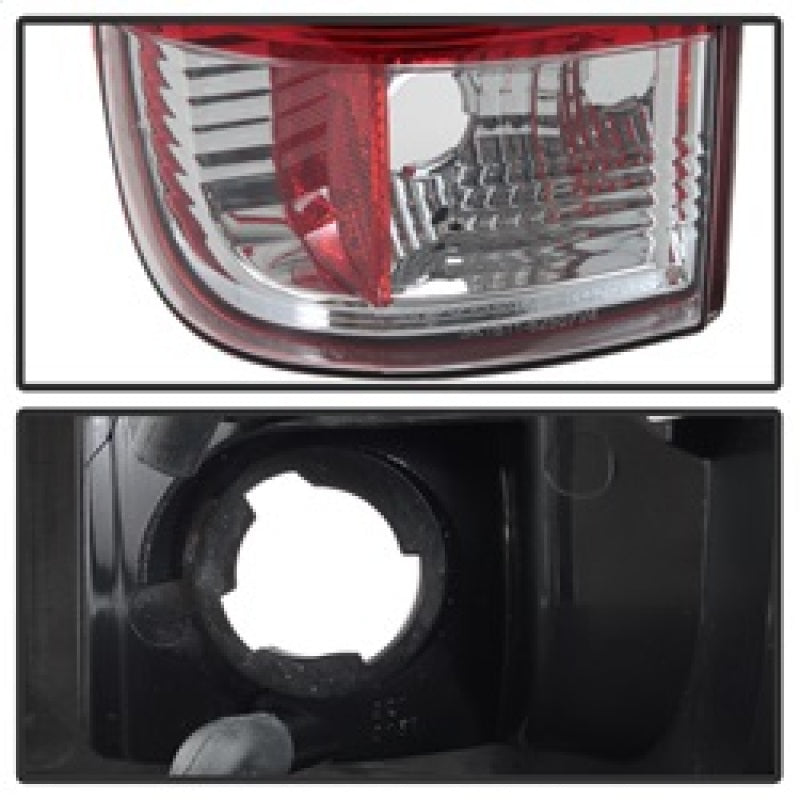 FR SPORT Spyder 97-03 Ford F150 Stylsd. F250 V3 Light Bar LED Tail Lights - Red/Clr...