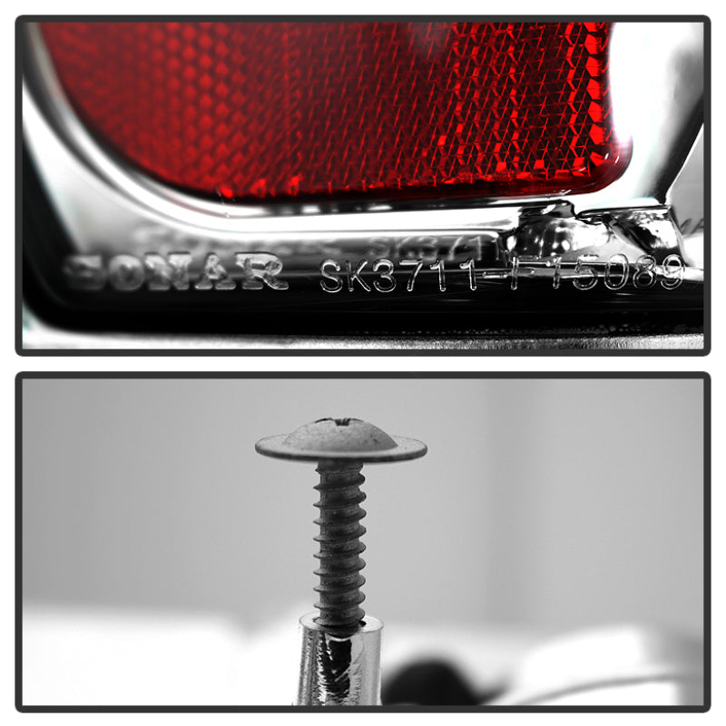 FR SPORT Spyder Ford F150 87-96/Ford Bronco 88-96 Euro Style Tail Lights Chrome ALT-YD-FF15089-C...