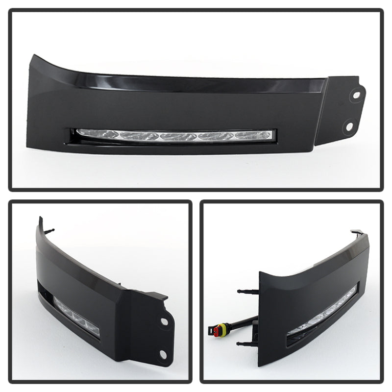 FR SPORT Spyder Toyota Tundra 07-13 Daytime LED Running Lights (XSP-X Model Look)wo/swtch Blk...