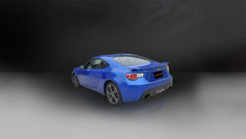 Corsa Performance 12-14 Scion FRS / Subaru BRZ Black Tip Sport Cat-Back Exhaust