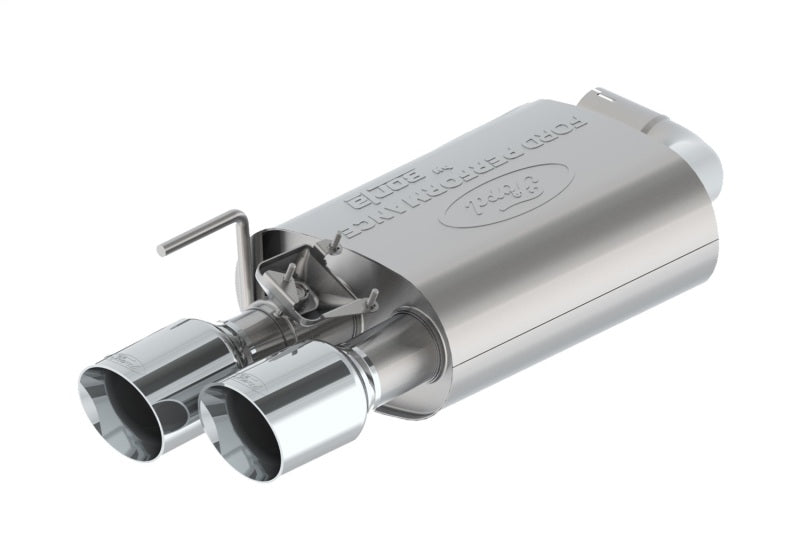 Ford Racing 2024 Mustang 2.3L Extreme Active Axle-Back - Chrome Tip M-5230-M2EC