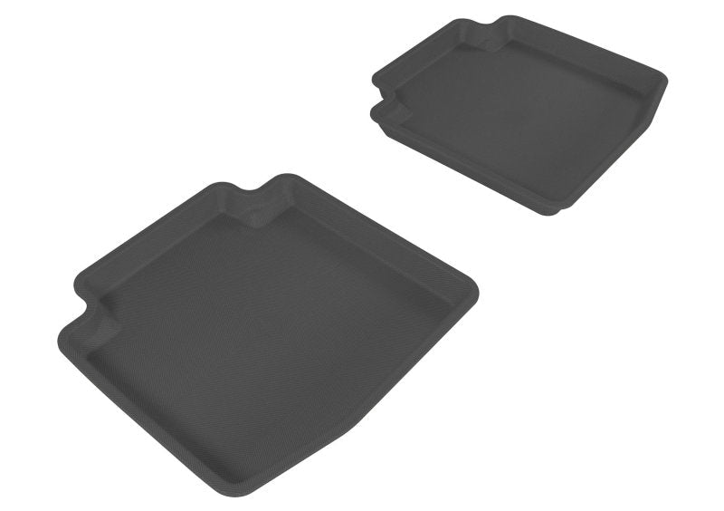 FR SPORT 3D MAXpider 2005-2009 Buick Lacrosse Kagu 2nd Row Floormats - Black L1BC00221509