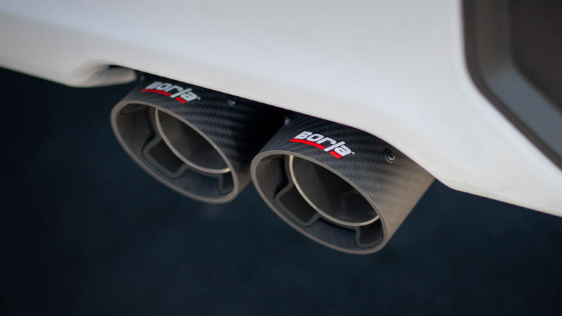 Borla 2024 Chevy Silverado 1500 6.2L V8 Touring Catback Exhaust w/ Simulator - CF Black Anodized 140991CFBA