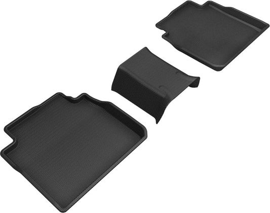 FR SPORT 3D MAXpider 2019-2020 Toyota/Lexus Avalon/Es Kagu 2nd Row Floormats - Black L1TY24521509