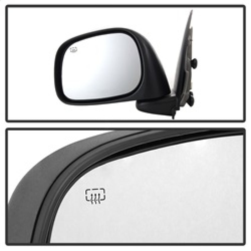SPYDER xTune Dodge Ram 02-08 Power Heated OE Mirror - Left MIR-03DRAM02-PW-L 9938597