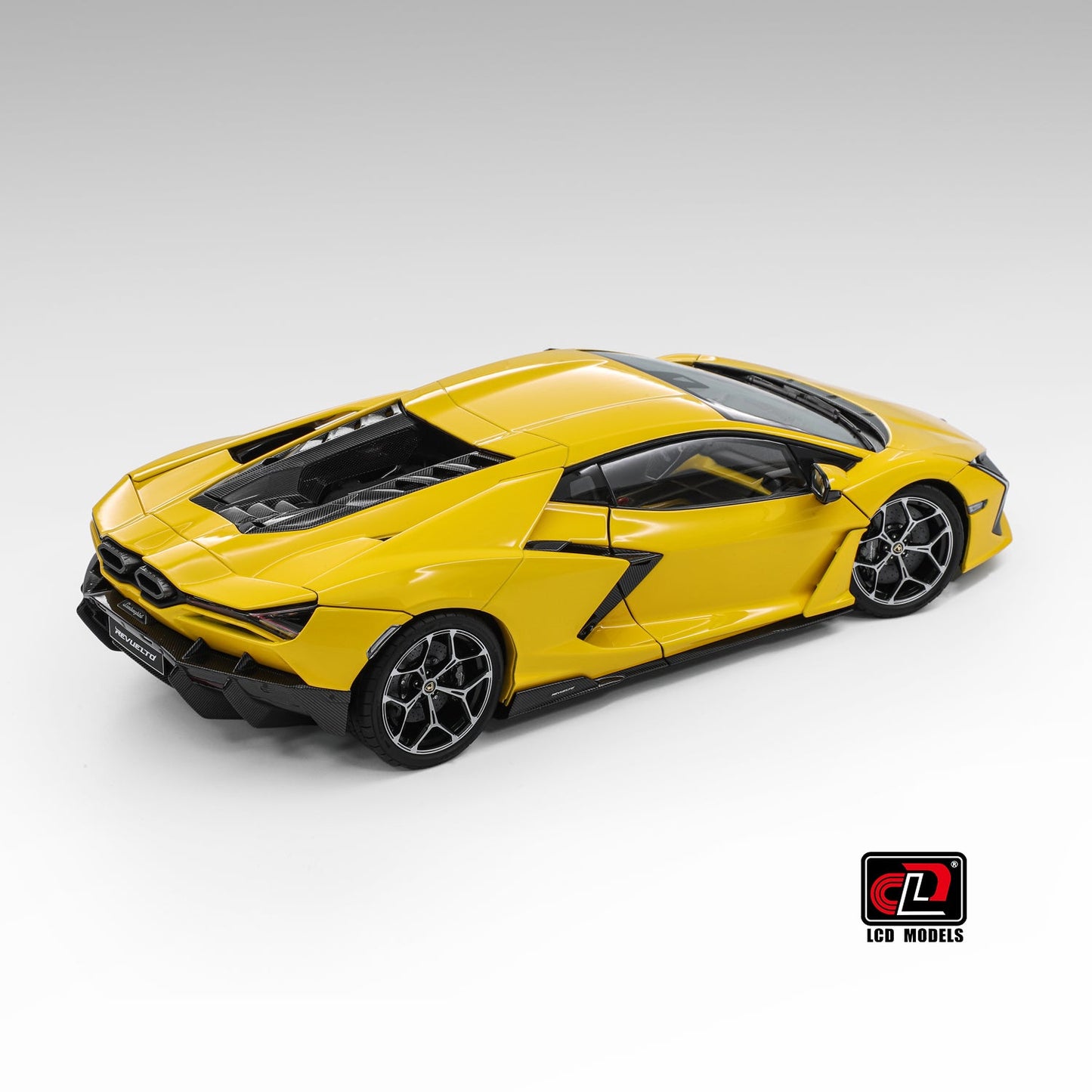 LCD 2024 Lamborghini Revuelto Yellow 1:18