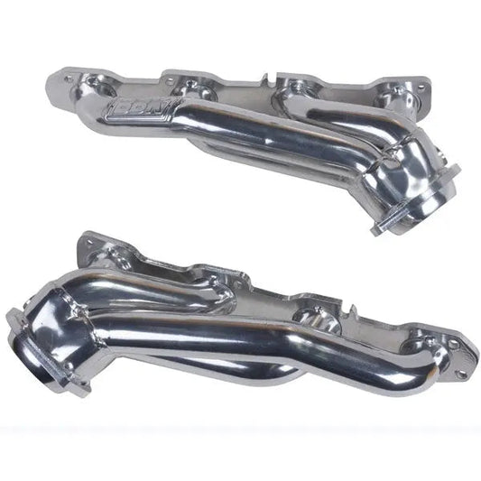 Dodge Challenger Charger 5.7 Hemi 1-3/4 Shorty Exhaust Headers Polished Silver Ceramic 09-24